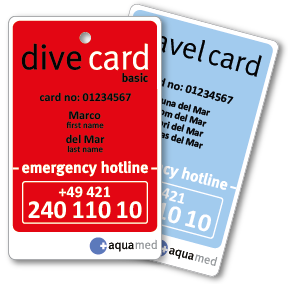 dive card basic + travel
